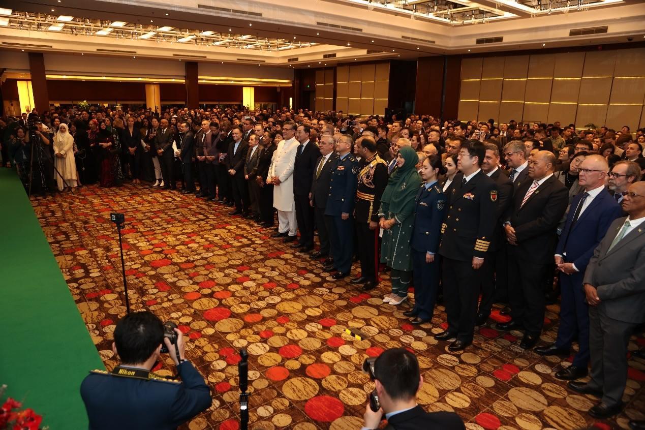 招待會(huì)現(xiàn)場。巴基斯坦駐華大使館供圖