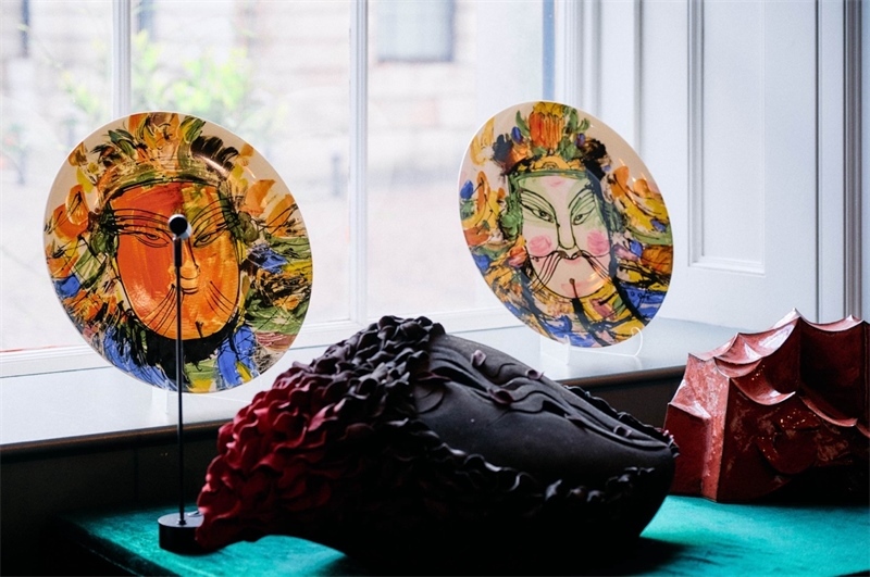 倫敦手工周中國館展品。楊浩鵬攝