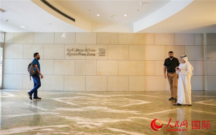 阿治曼自由區(qū)始建于1988年，阿治曼中國城設(shè)立于自由區(qū)內(nèi)。人民網(wǎng) 塔里克·易卜拉欣攝