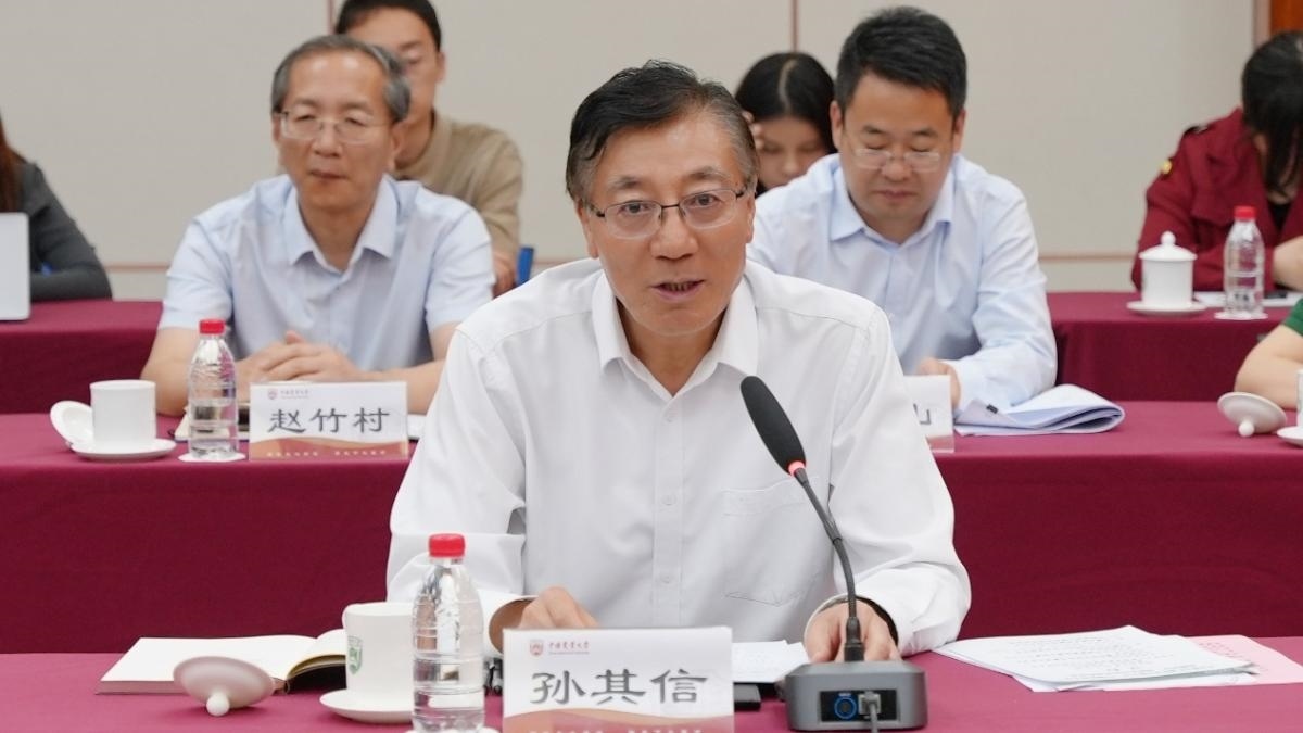 中國工程院院士、中國農業(yè)大學校長孫其信。校方供圖